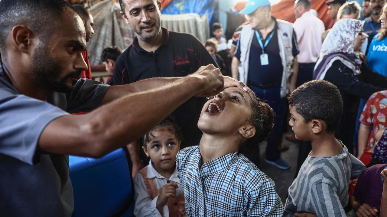 Jangkau Ratusan Ribu Anak-anak, Program Vaksinasi Polio Tahap Dua Dilaksanakan di Gaza