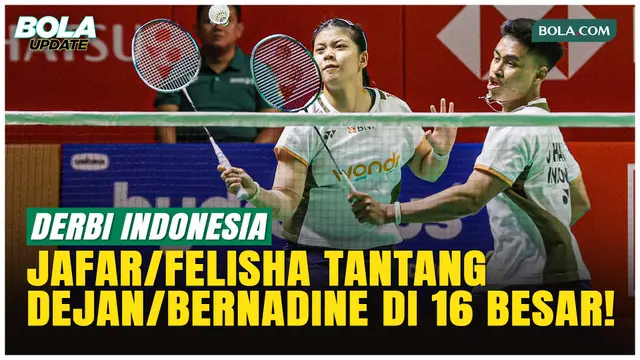 Jafar/Felisha Lolos 16 Besar Indonesia Masters 2026, Tantang Dejan/Bernadine