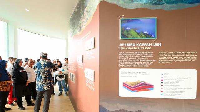 Pusat Informasi Geologi Geopark Ijen (PIGGI). menjadi pusat informasi dan wisata edukasi geologi di Banyuwangi (Istimewa)