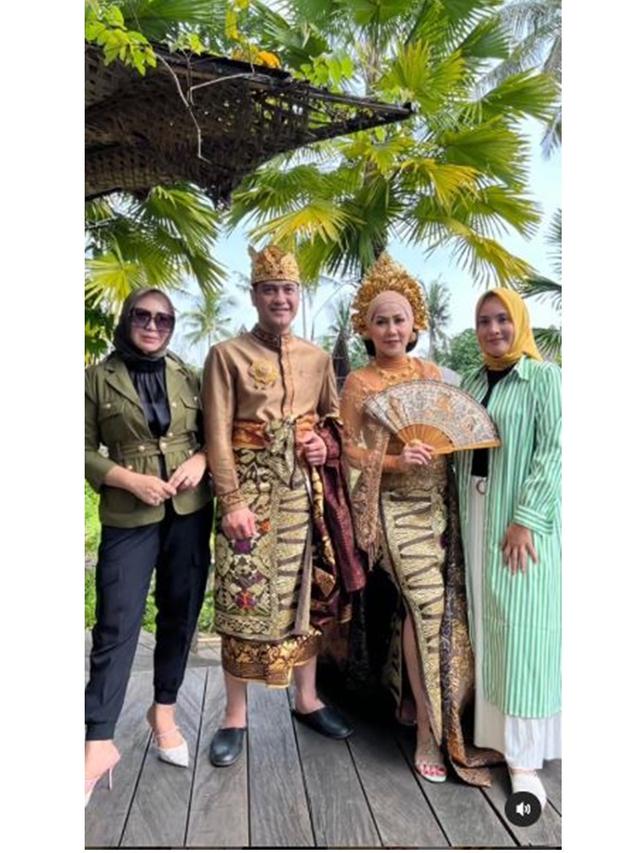 6 Momen Persiapan Prewedding Venna Melinda dan Ferry Irawan, Pakai Baju Adat Bali