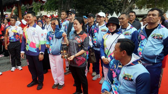 Kirab Obor Asian Para Games 2018