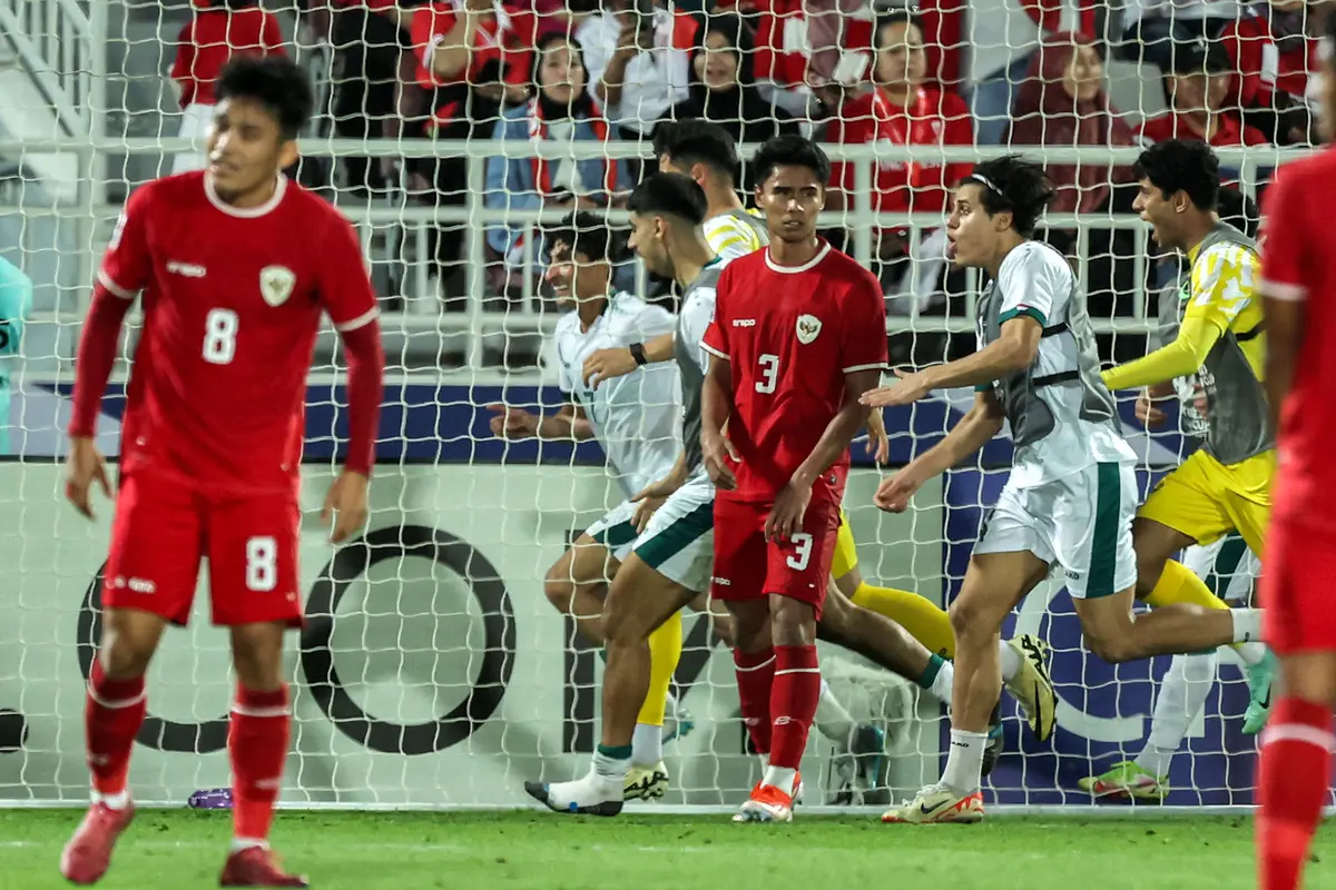 Foto: Finis Peringkat Empat setelah Disikat Irak di Piala Asia U-23 2024, Timnas Indonesia U-23 Masih Berharap Tiket Olimpiade Kontra Guinea