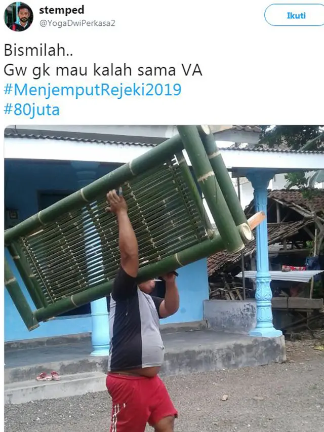 Meme VA Menjemput Rezeki 2019, Bikin Ketawa Sekaligus Nyindir
