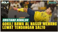 Spektakuler! Cristiano Ronaldo Cetak Gol Lewat Tendangan Salto, Bawa Kemenangan untuk Al Nassr!