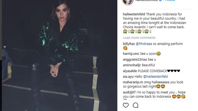 Hailee Steinfeld  (Instagram/ haileesteinfeld)