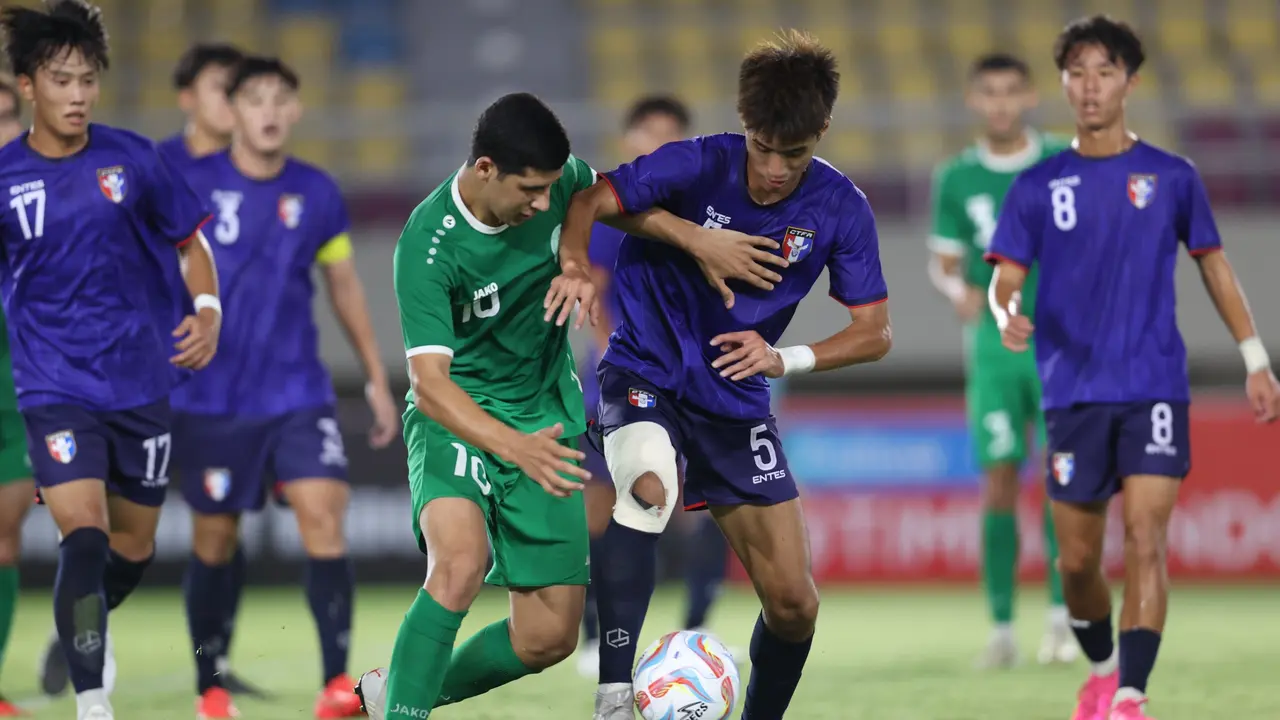 FOTO Turkmenistan U-23 Vs Chinese Taipei U-23