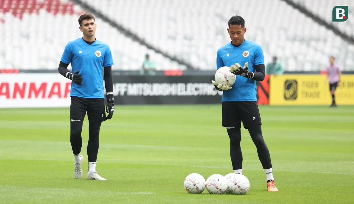 Nadeo Argawinata dkk tergabung di Grup A bersama Kamboja, Thailand, Filipina dan Brunei Darussalam pada fase grup Piala AFF 2022. (Bola.com/Bagaskara Lazuardi)