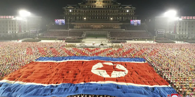 Korea Utara gelar parade militer