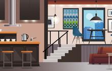 7 Gambar Desain Rumah Mezzanine untuk Lahan Terbatas, Inspirasi Hunian Minimalis dan Kekinian