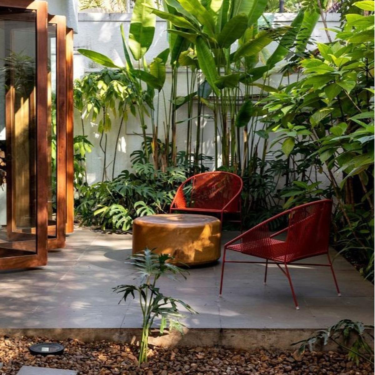 Ilustrasi Desain Taman Minimalis Modern