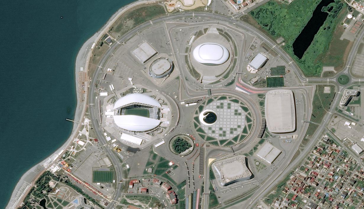 Foto Megahnya Stadion Untuk Penyelenggaraan Piala Dunia 2018 Bola Liputan6 Com