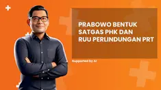 Simak penjelasan soal Prabowo bentuk Satgas PHK dan RUU Perlindungan PRT di News Flash Liputan6.com.