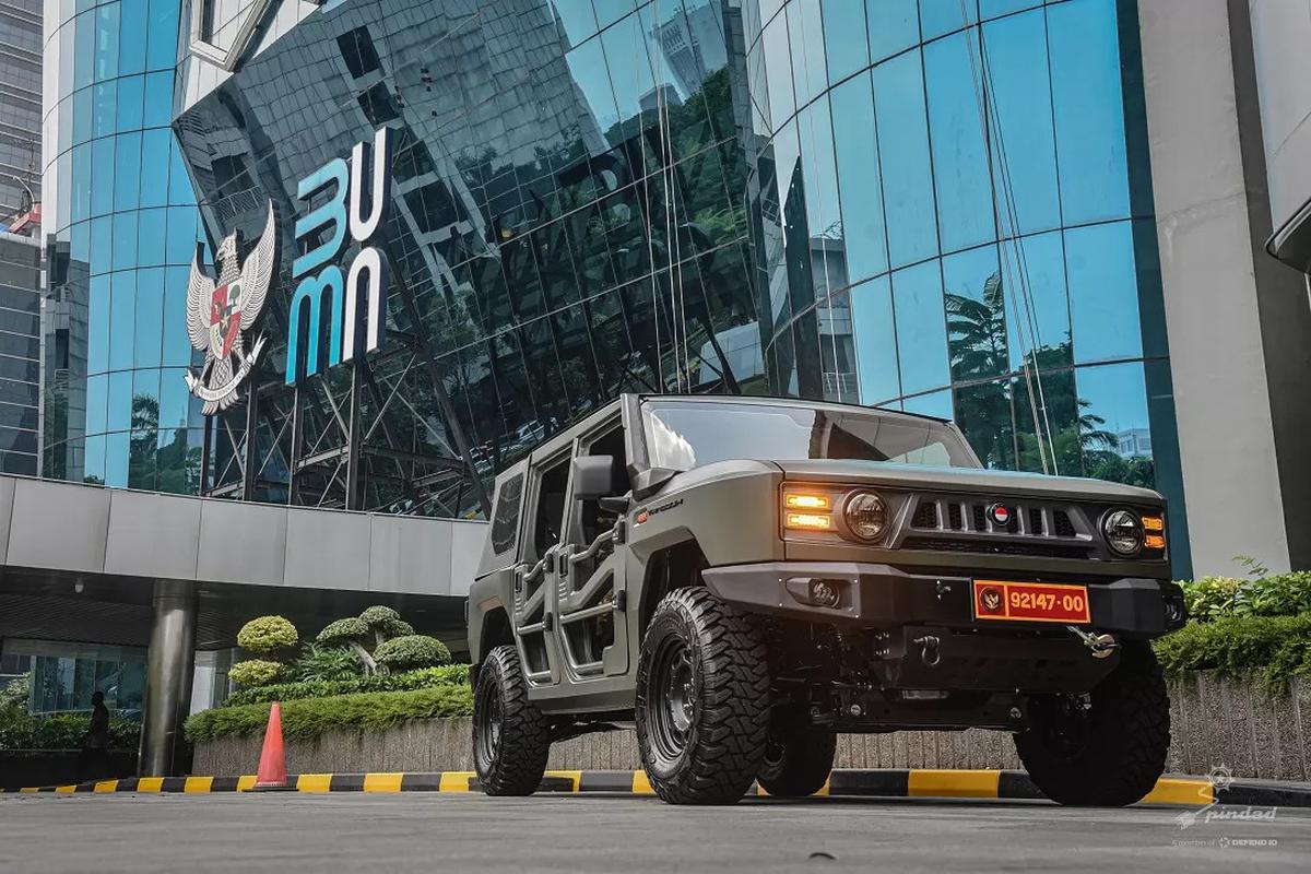 PT Pindad Menyanggupi Produksi Maung untuk Mobil Dinas Menteri