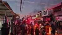 Bentrok warga di Makassar