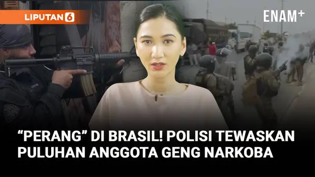 Polisi Brasil Perang dengan Geng Narkoba | Demo di Peru Usai 2 Sopir Tewas Ditembak
