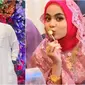 Potret Putri Isnari di acara jelang pernikahan kakak ipar. (sumber: Instagram/da4_putri03/puzis_)