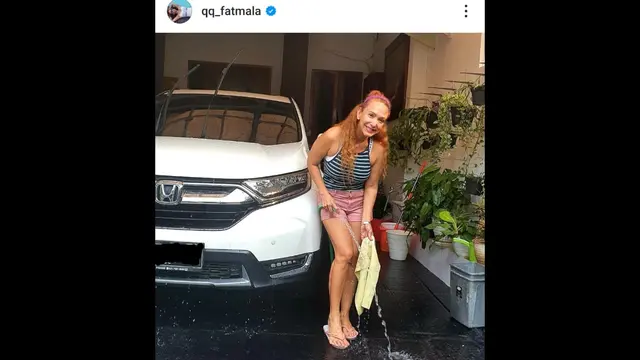 Mengenang Mendiang Kiki Fatmala di Dunia Otomotif, Pernah Cuci Mobil Sendiri (@qq_fatmala/ Instagram)