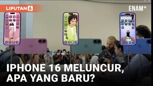 VIDEO: Apple Meluncurkan Iphone 16, Secanggih Apa?