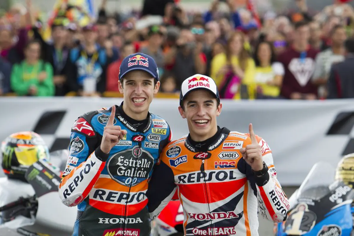 Marc Marquez dan Alex Marquez