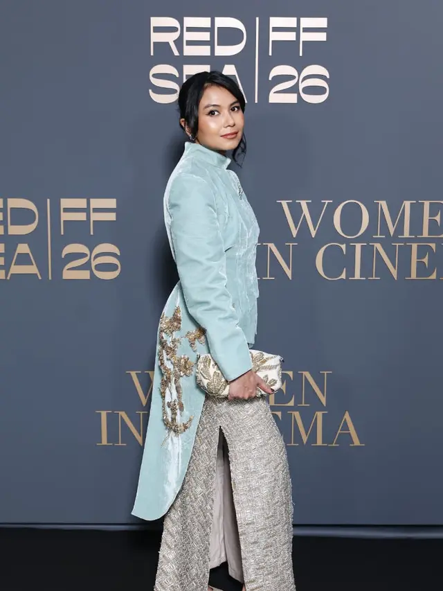 Penampilan Kamila Andini saat menghadiri acara Women in Cinema Red Sea Film Foundation di Festival Film Cannes 2026. Dok. Kamila Andini