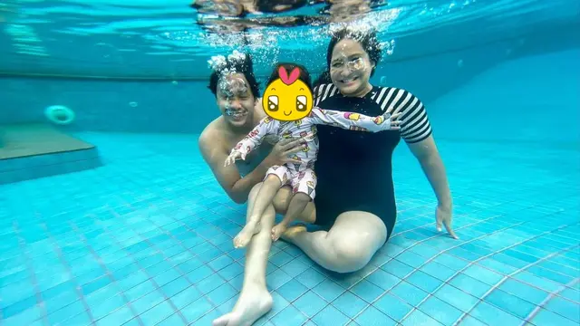 6 Momen Babymoon Caca Tengker di Bali, Penuh Keseruan