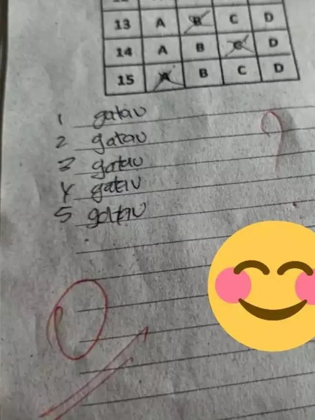 6 Jawaban Murid Pasrah Mengerjakan Soal, Jawabannya Frustasi Banget