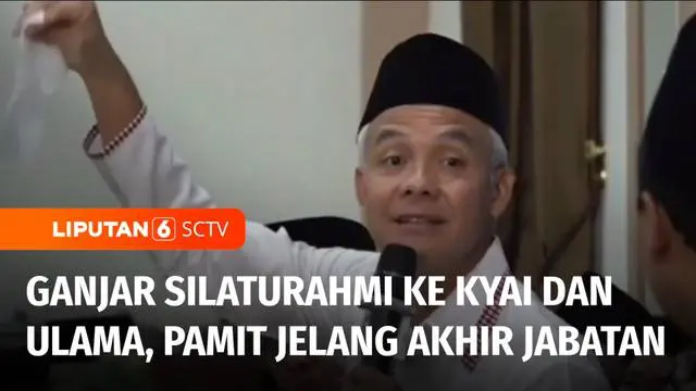 VIDEO: Bacapres Ganjar Pranowo Bertemu Kiai dan Ulama, Diminta Peduli pada Guru Ngaji