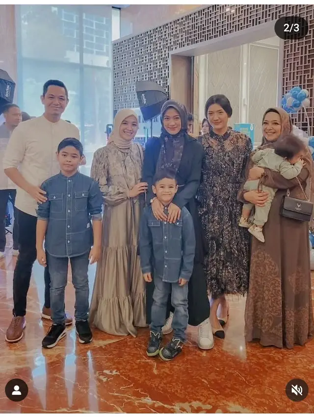 Tasyakuran Akikah Gavin Rafaeyza Redi anak Ryana Dea dan Puadin Redi (Foto: instagram ichasoebandono)