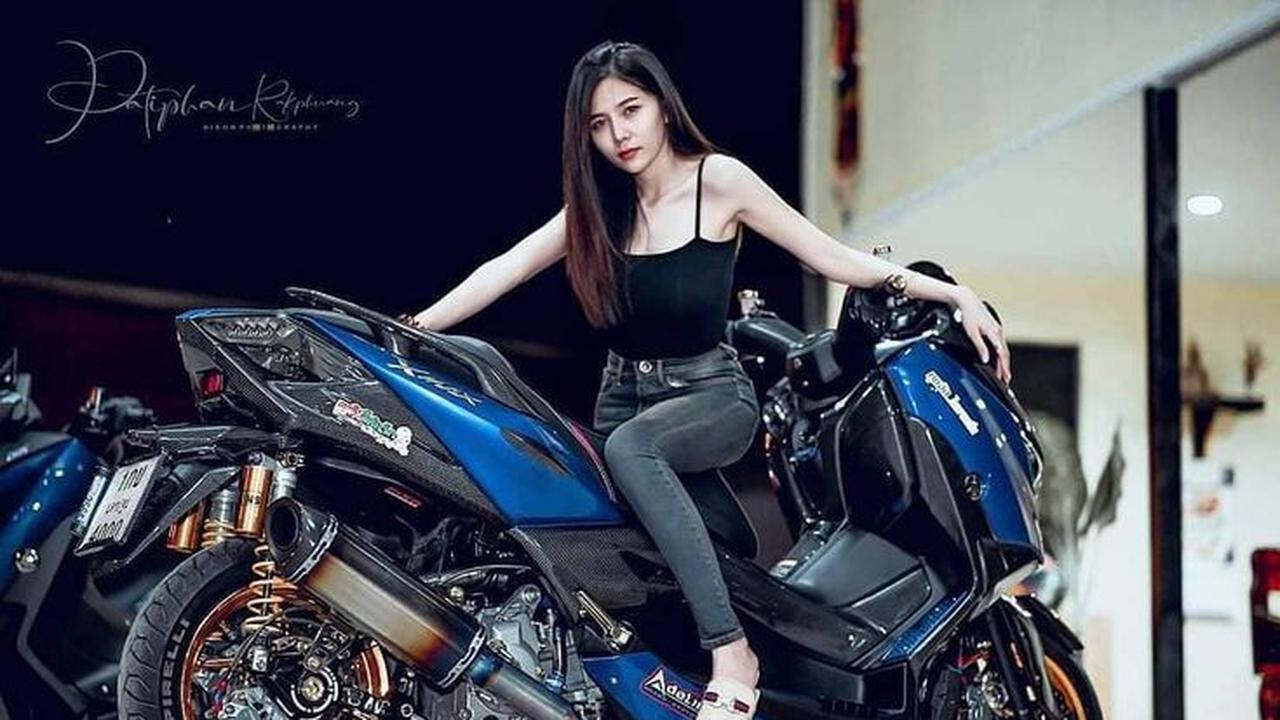 10 Potret Modifikasi Yamaha Xmax 250, si Bongsor dari Keluarga Maxi. Shenggol dong!