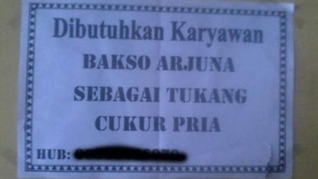 lowongan pekerjaan absurd