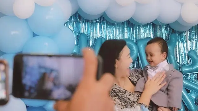 Ingin Anaknya Jadi Pesepak Bola, Ini 7 Momen Ulang Tahun Anak Ratu Rizky Nabila