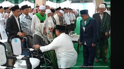 Prabowo di Muktamar NU: Jangan Sekali-Sekali Lupakan Jasa Ulama
