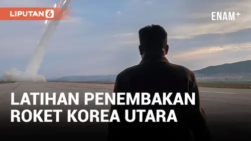 VIDEO: Kim Jong Un Saksikan Latihan Penempakan Roket