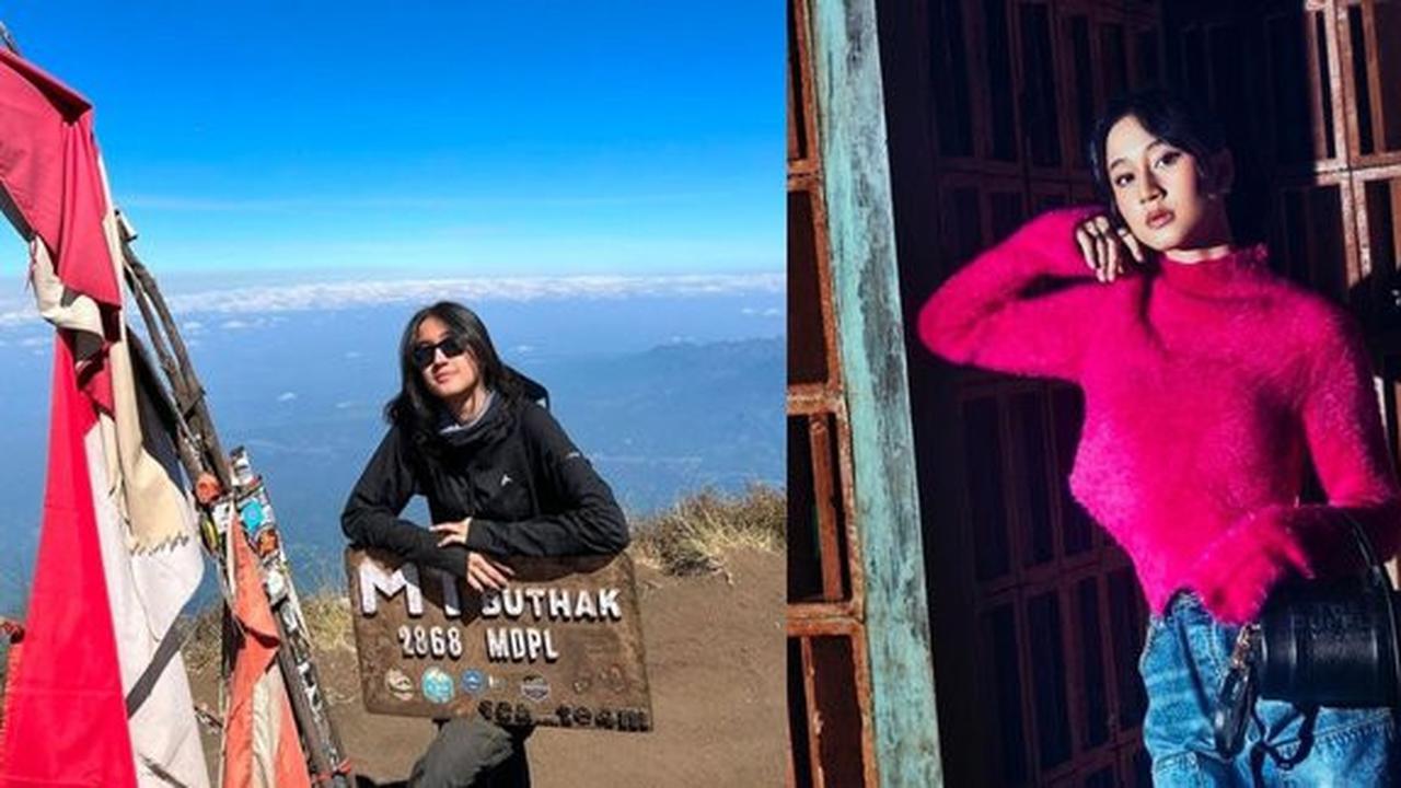 8 Potret Keseruan Keisya Levronka Saat Mendaki Gunung, Mengaku Berbekal Nekat