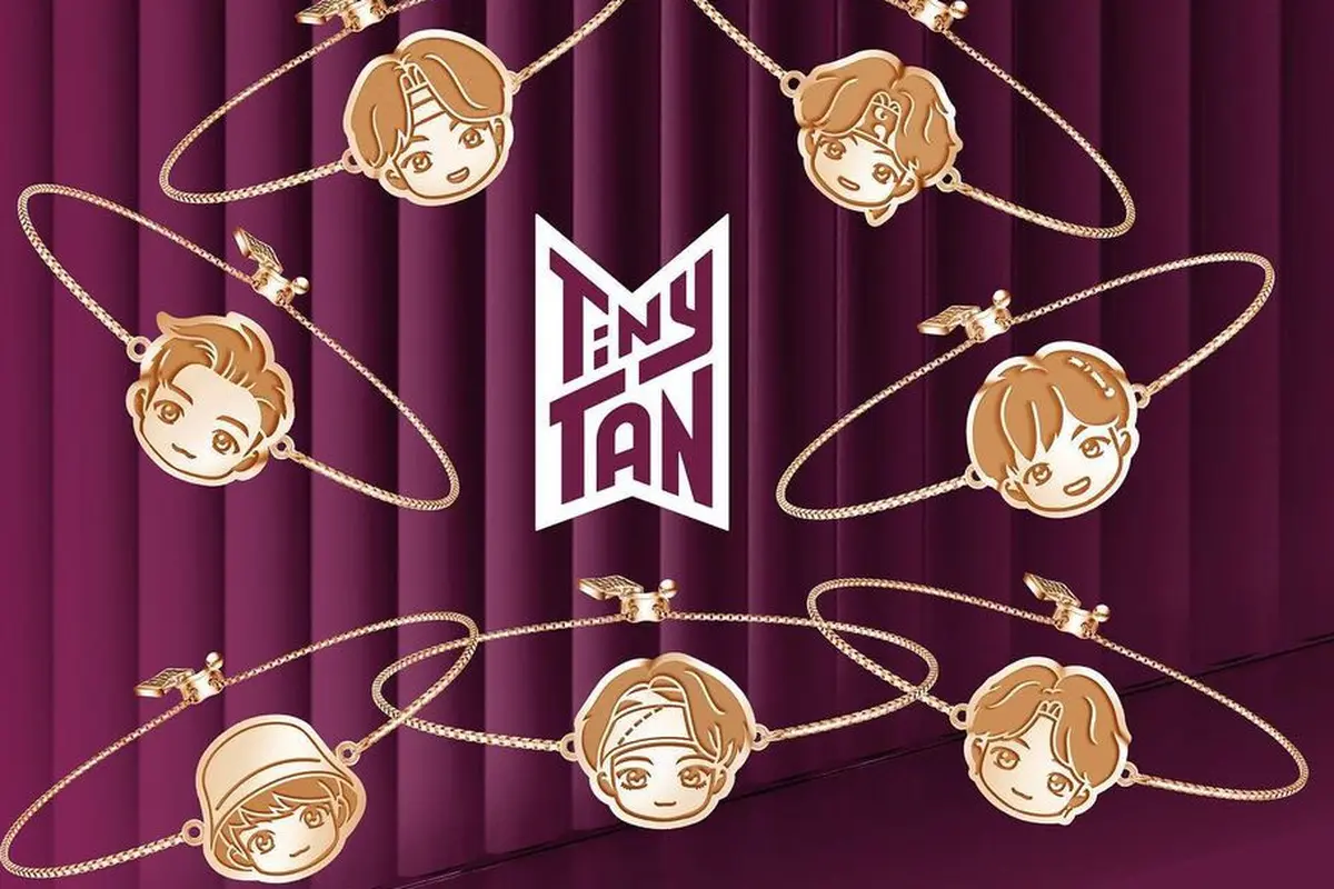 Frank & co. kembali merilis koleksi perhiasan BTS TinyTAN