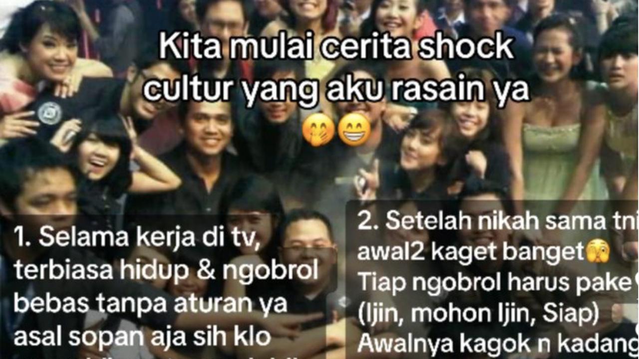 Selama menjadi ibu persit Nda Cici awalnya merasakan shock culture. <br>