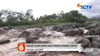 Banjir lahar dingin membuat Sungai Glidik meluap hingga ke jalan alternatif, hal ini menyebabkan material vulkanik batu dan pasir yang menumpuk di puncak terbawa arus banjir.