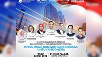 Dengan tema “Anak Muda, Bangkit dan Berdaya Untuk Indonesia”, acara ini menghadirkan narasumber muda inspiratif (Sumber foto: BUMN)