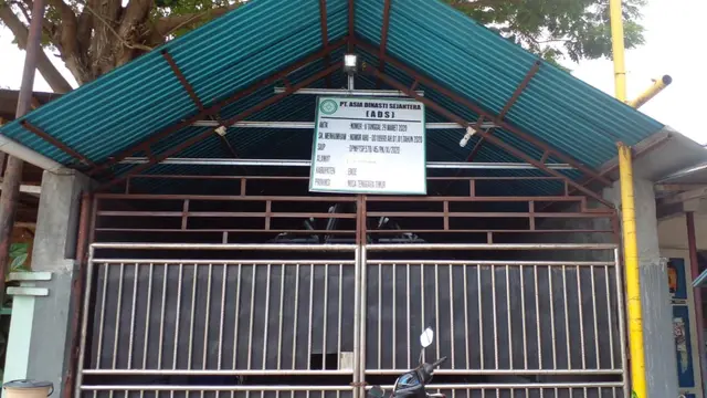 Kantor PT. ADS di Jalan Soekarno, Kota Ende, Kabupaten Ende, Provinsi Nusa Tenggara Timur (NTT). (Foto Istimewah)