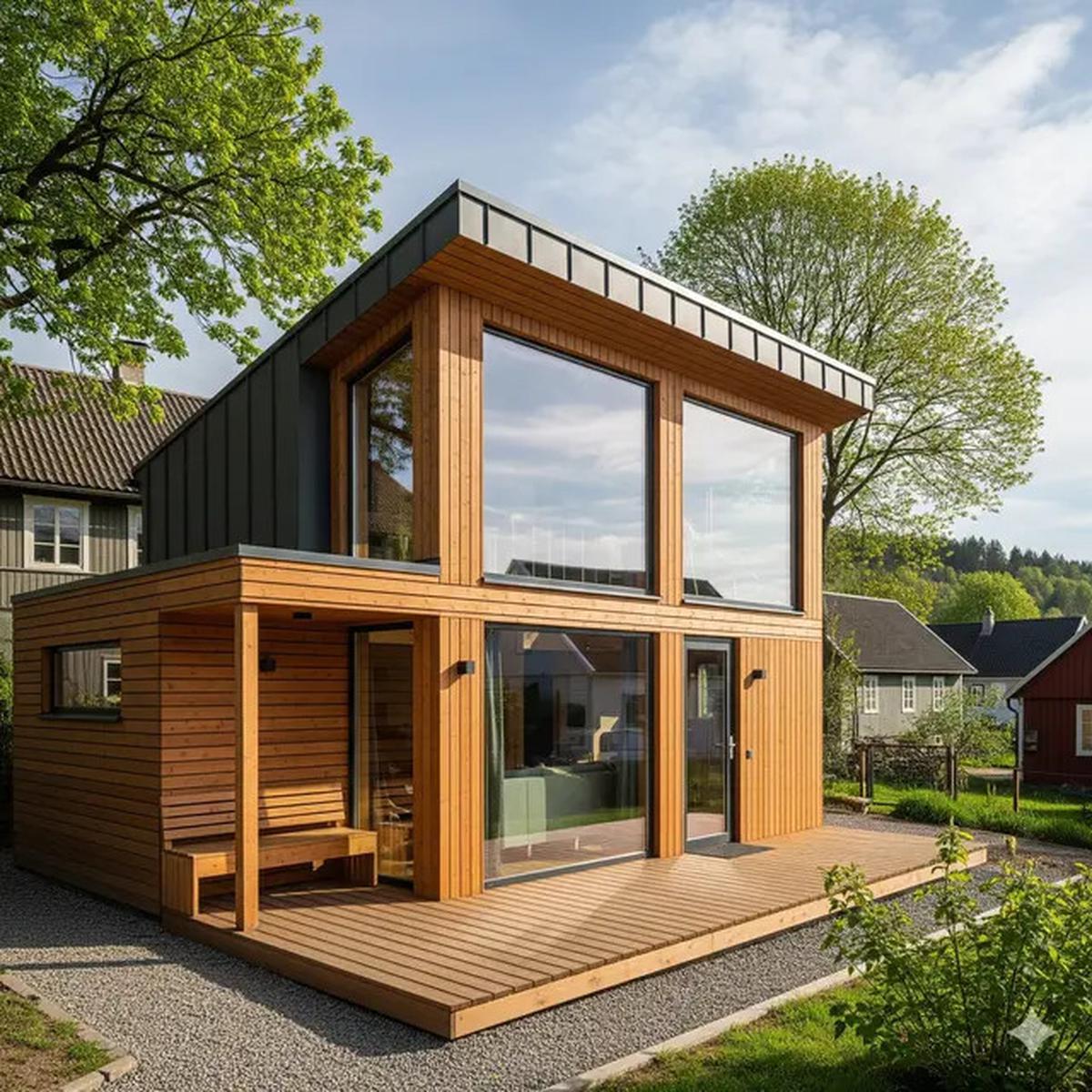 7 Desain Rumah Kayu 4x6 Ala Pedesaan yang Cantik dan Adem Dihuni