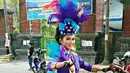 <p>Penampilan Bella Bonita saat menjadi mayoret memandu marching band [Instagram/bellabonita_r.a]</p>