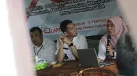 Sosialisasi kanal aduan SP4N-LAPOR! yang dilakukan Diskominfo Kaltim langsung menyasar masyarakat desa.