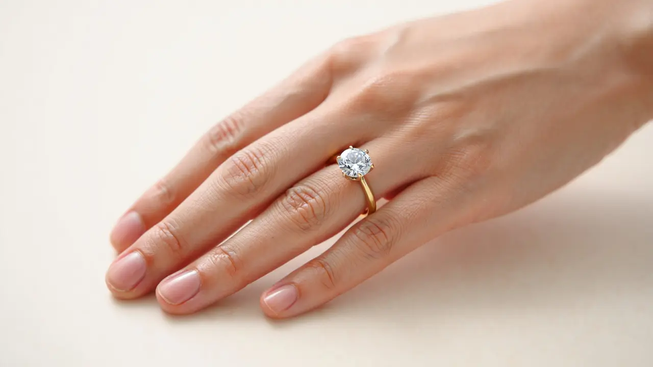 Model Cincin Berlian Emas Kuning/Ilustrasi AI