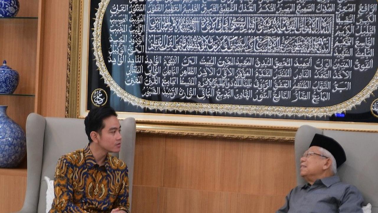 Wapres Gibran Silaturahmi ke Ma’ruf Amin di Depok