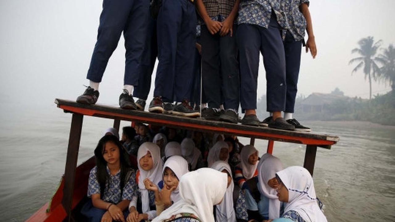 Sekolah di Palembang diliburkan gara-gara asap makin berbahaya