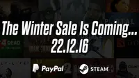 Steam Winter Sale akan berlangsung besok. (Doc: Video Games Republic)