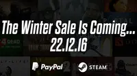 Persiapkan Dompet, Steam Winter Sale Dimulai Besok