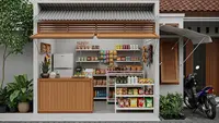 7 Desain Warung 2x3 Meter Paling Optimal, Kecil Tapi Untung Maksimal
