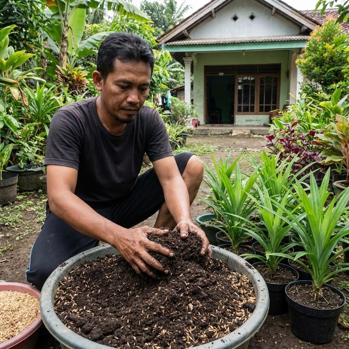 Tips Merawat Pandan agar Daunnya Lebat.