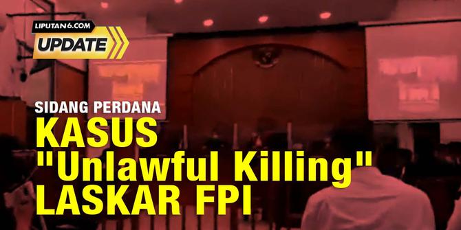 Sidang Perdana Kasus "Unlawful Killing" Laskar FPI